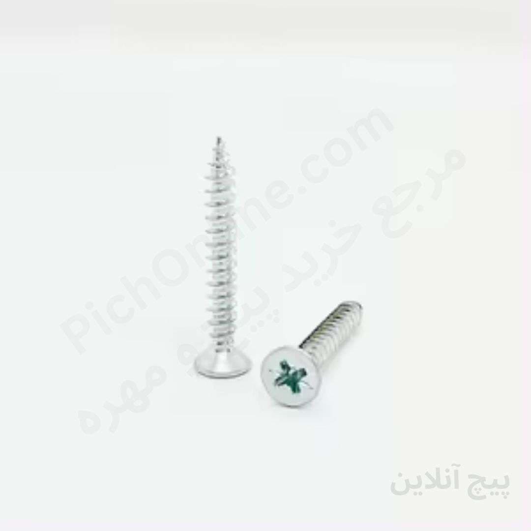 پیچ ام دی اف سفید ایرانی کیفیت عالی