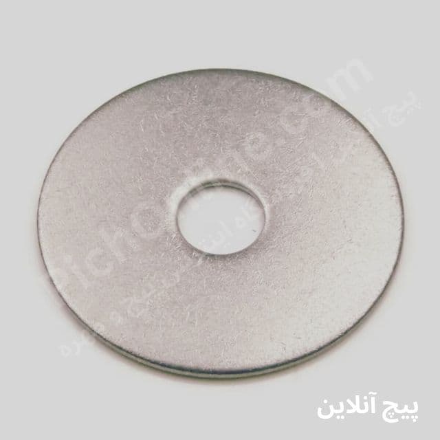 واشر تخت دور بزرگ گالوانیزه