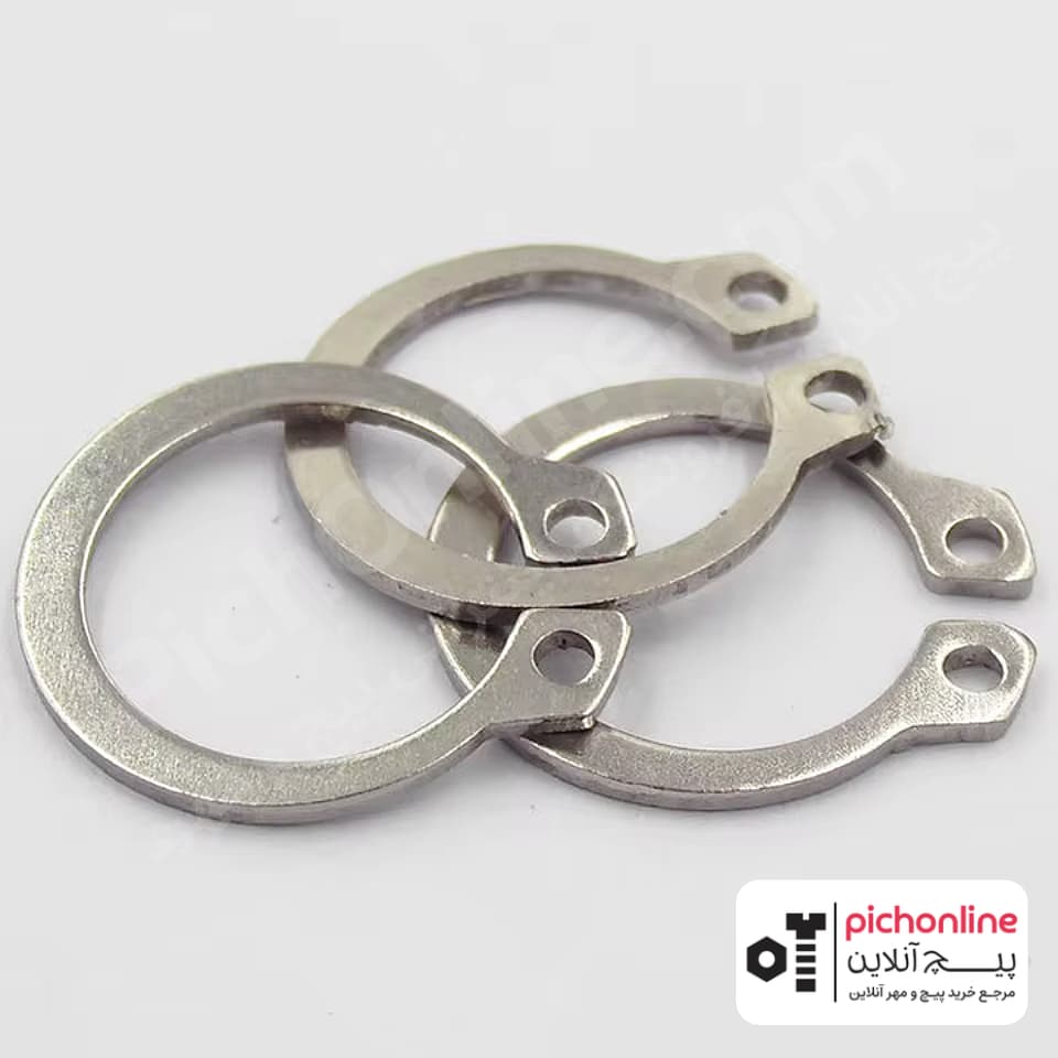 خار چشمی بیرونی استیل 304 استاندارد DIN 471