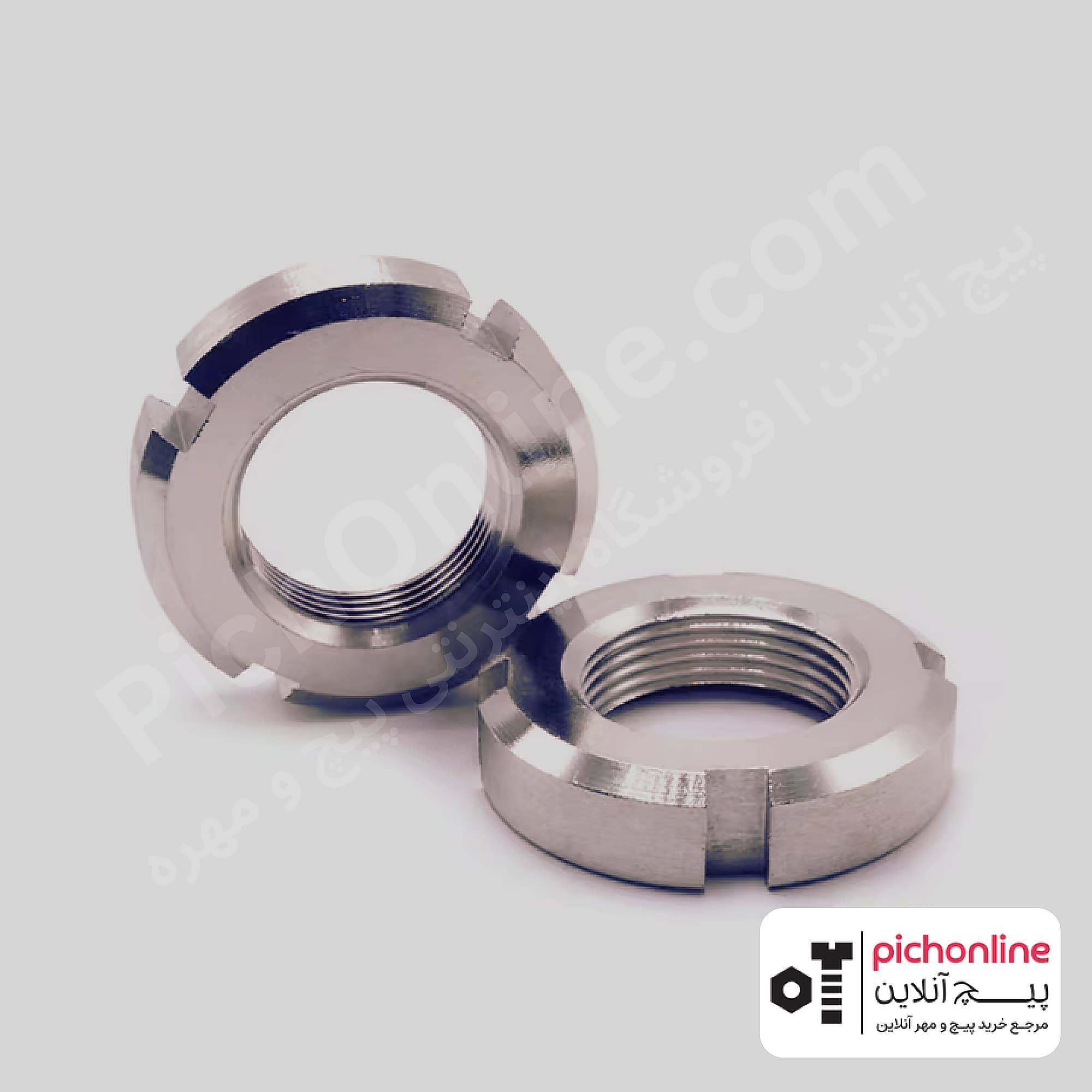 مهره چاکنت استیل DIN 981